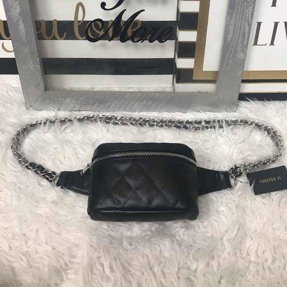 quilted fanny pack forever 21